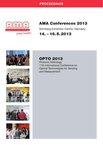 ﻿کنفرانس های AMA 2013. OPTO 2013 فوتونیک مترولوژی یازدهمین کنفرانس بین المللی فناوری های نوری برای سنجش و اندازه گیری