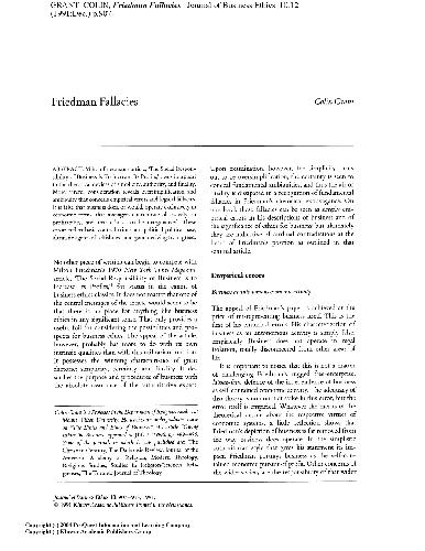 ﻿مغالطه های فریدمن