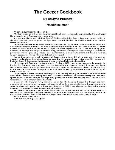 کتاب آشپزی Geezer