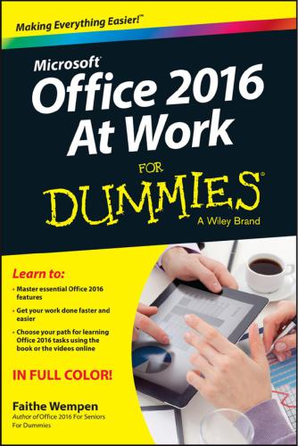 ﻿Office 2016 در محل کار برای Dummies