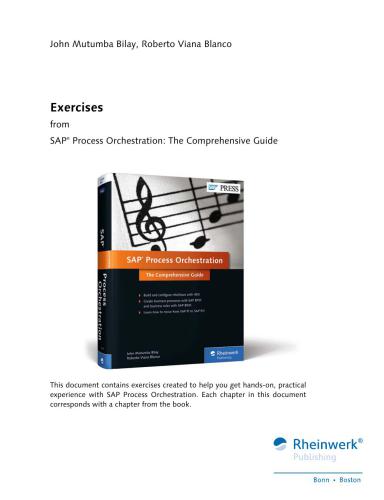 ﻿ارکستراسیون فرآیند SAP: راهنمای جامع (فقط تمرینات + پاداش)