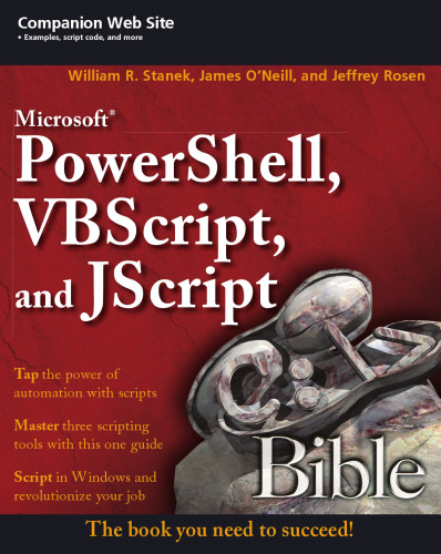 ﻿کتاب مقدس Microsoft Powershell، VBScript و JScript