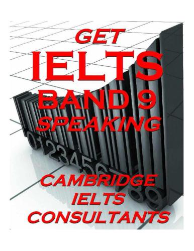 ﻿اسپیکینگ IELTS Band 9 را دریافت کنید
