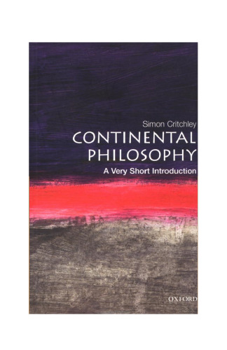 فلسفه قاره: مقدمه ای بسیار کوتاه