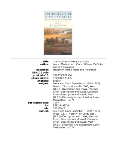 ﻿مجلات لوئیس و کلارک