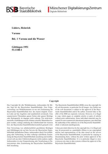 ﻿وارونا. جلد 1. وارونا و آبها