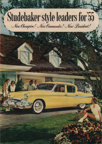 ﻿رهبران سبک Studebaker برای سال 55