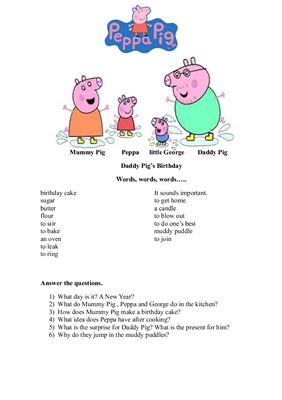 ﻿Peppa Pig (مواد برای کارتون)