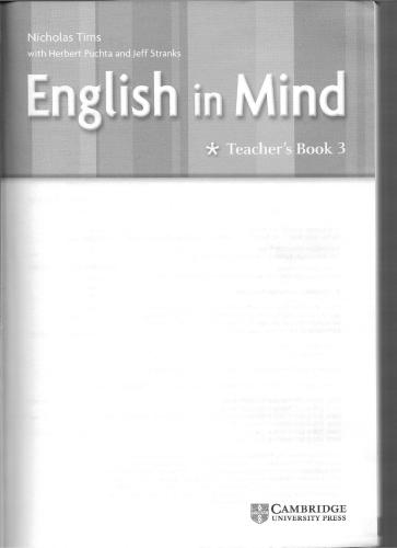 ﻿English in Mind 3 کتاب معلم