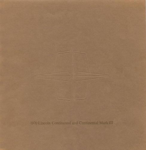 ﻿لینکلن کانتیننتال و کانتیننتال مارک III 1970