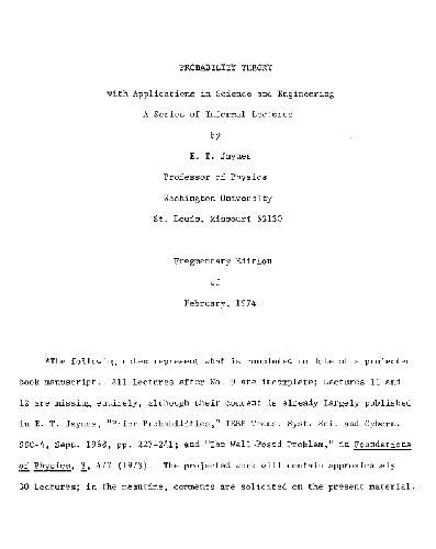 تئوری احتمال با کاربردهای علوم و مهندسی