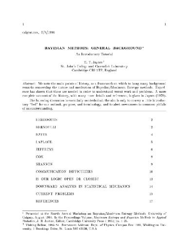 معرفی آموزش روشهای بیزی