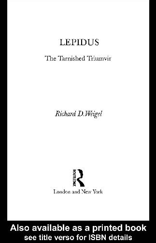 لپیدوس Triished Triumvir