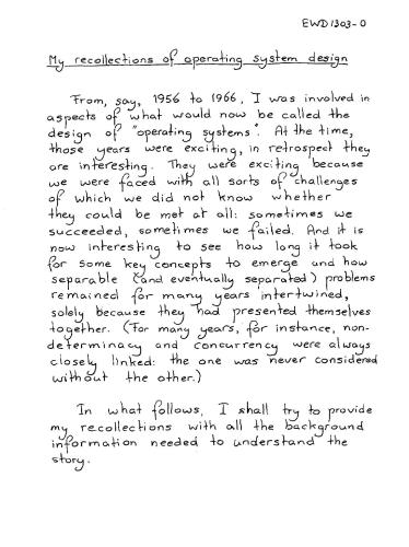 ﻿خاطرات من از طراحی سیستم عامل