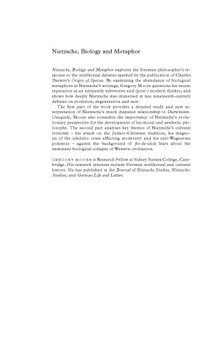 ﻿نیچه، زیست شناسی و استعاره