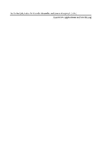 برنامه های نوآورانه در داده کاوی