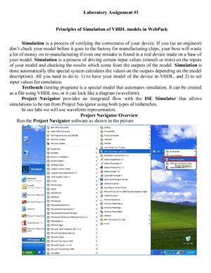 ﻿اصول شبیه سازی مدل های VHDL در WebPack