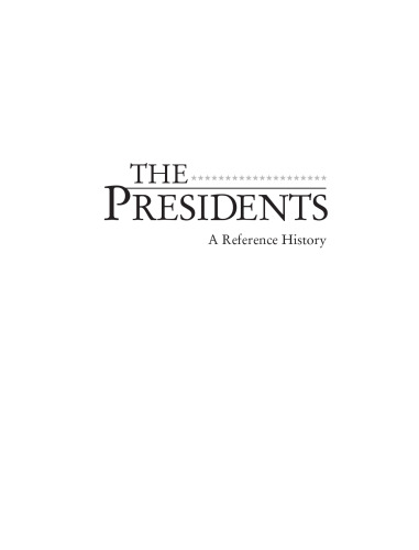 روسای جمهور (آمریکا): تاریخچه مرجع