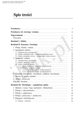 ﻿طرح کلی دستور زبان لهستانی