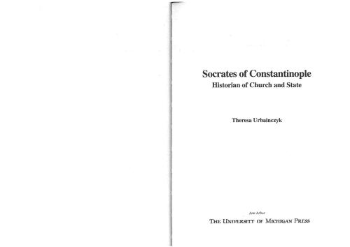 ﻿سقراط قسطنطنیه. مورخ کلیسا و دولت