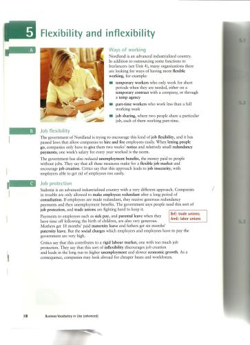 ﻿Business Vocabulary in Use Advanced، واحد 5-11