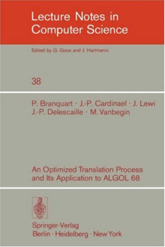 یک فرایند ترجمه بهینه شده و کاربرد آن در ALGOL 68