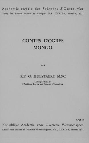 ﻿Contes d'ogres Mongo