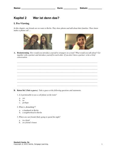 ﻿آلمانی امروز: آلمانی مقدماتی (ویرایش نهم) فصل 2 صوتی