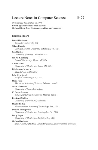 انفورماتیک اطلاعات و امنیت: کارگاه آسیا اقیانوسیه، PAISI 2009، بانکوک، تایلند، 27 آوریل 2009. پرونده ها