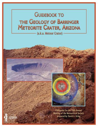 راهنمای زمین شناسی جبهه شهری بارینگر، آریزونا (a.k.a. Meteor Crater)