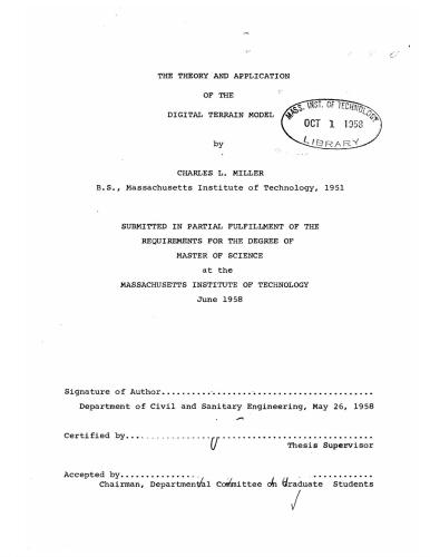 ﻿تئوری و کاربرد مدل دیجیتال زمین