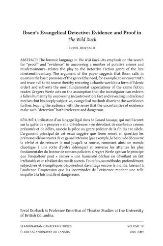 ﻿کارآگاه انجیلی ایبسن: شواهد و اثبات در اردک وحشی