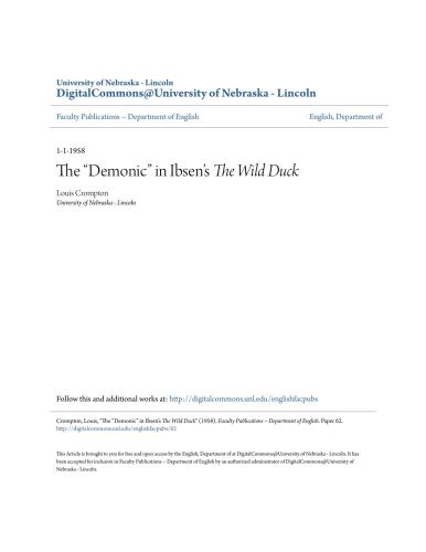 ﻿شیطان در «اردک وحشی» اثر ایبسن