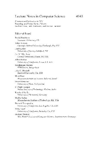 محاسبات تنظیم مجدد: معماری ، ابزار و برنامه ها: چهارمین کارگاه بین المللی ، ARC 2008 ، لندن ، انگلیس ، 26-28 مارس ، 2008. مجموعه مقالات