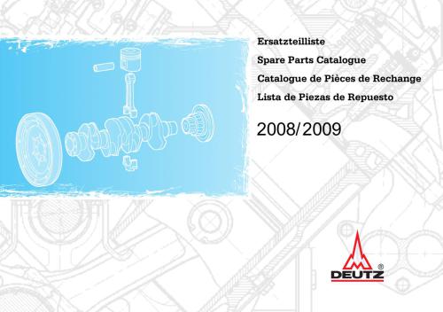 ﻿2008/2009. Ersatzteillist. کاتالوگ قطعات یدکی. کاتالوگ قطعات یدکی. List de Piezas de Repuesto