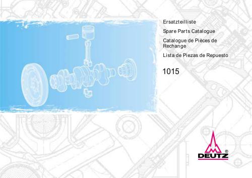﻿1015. Ersatzteillist. کاتالوگ قطعات یدکی. کاتالوگ قطعات یدکی. List de Piezas de Repuesto