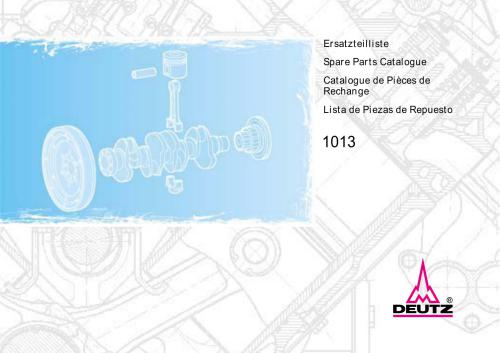﻿1013. Ersatzteillist. کاتالوگ قطعات یدکی. کاتالوگ قطعات یدکی. List de Piezas de Repuesto
