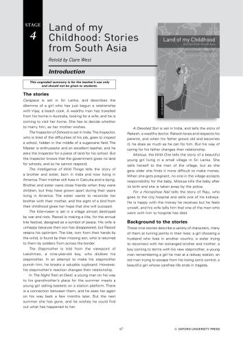 سرزمین کودکی من: داستانهایی از آسیای جنوبی