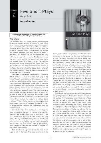 ﻿پنج نمایشنامه کوتاه
