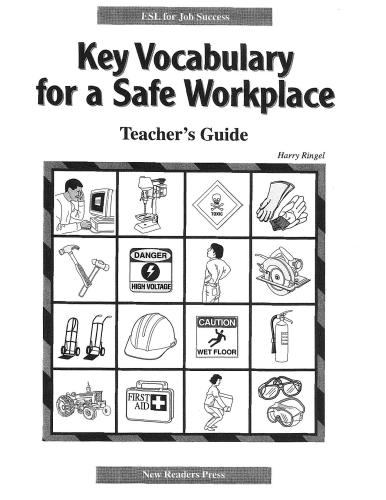 ﻿واژگان کلیدی برای یک محل کار ایمن - راهنمای معلم