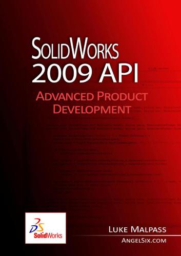 ﻿SolidWorks 2009 API - توسعه محصول پیشرفته