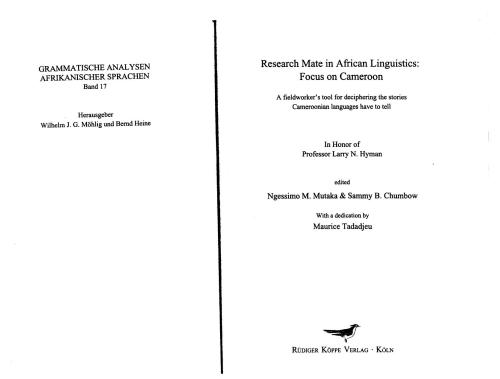 ﻿لحن در مصدر در کینانده: تحلیل OT