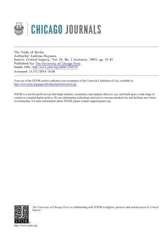 ﻿جاهای خالی برلین