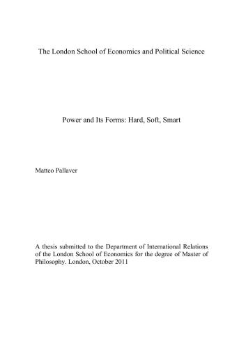 ﻿قدرت و اشکال آن: سخت، نرم، هوشمند