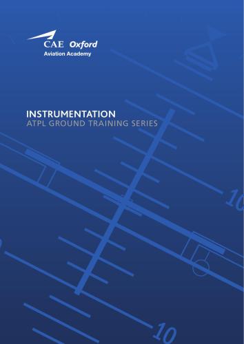 ﻿آکادمی هوانوردی CAE آکسفورد. ATPL کتاب 5 ابزار دقیق