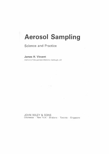 ﻿نمونه برداری آئروسل علم و عمل