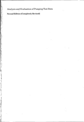 تجزیه و تحلیل و ارزیابی داده های تست پمپاژ