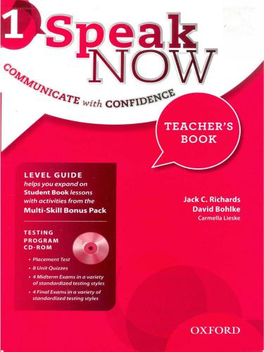 ﻿Speak Now 1 کتاب معلم