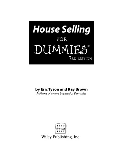 فروش خانه برای Dummies