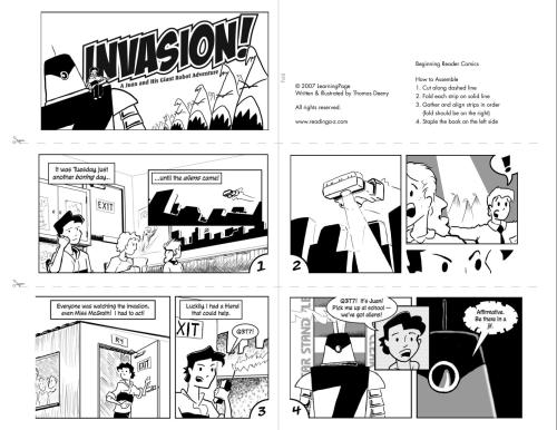 کمیک های خواننده مبتدی